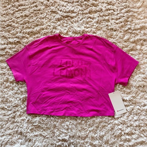 Sonic Pink Abrasion Resistant Train Tee *Ed Curtis Lululemon - Picture 2 of 6